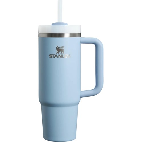 STANLEY Quencher H2.0 FlowState Stainless Steel Vacuum Insulated Tumbler with Lid and Straw for Water, Iced Tea or Coffee (Heather, 40 oz)