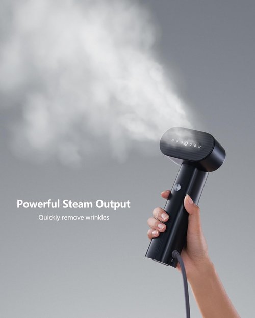 G6 Portable Travel Steamer - Lightweight 0.7lbs with 10 Minutes Continuous Steam | 900W Iron for Home & Travel