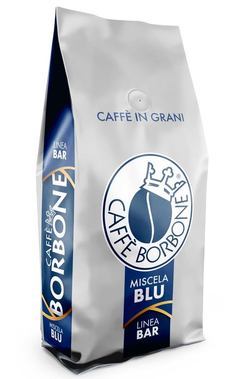 Caffè Borbone Whole Bean Coffee, Medium-Dark Roast, Blue Blend, Authentic Italian Coffee, 2.2 lb Bag (Pack of 2)