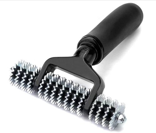 Zimpty ZY377 10in. 800-Watt Carpet Seaming Iron, Carpet Joining Tape - Super Heat Bond Seaming Red Stitch and Seaming Roller Spiked Star Grooming Carpet Pile Roller