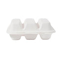 Greenprint 100% Compostable Sugarcane 3 Division Clamshell Take Out Containers - Eco-Friendly, PFSA Free, Disposable Food Container Divided for Sides, Tacos and Hot/Cold Meals, 200 CT