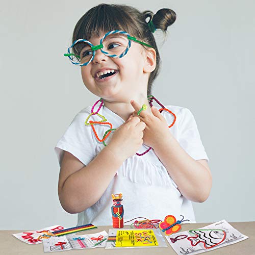 Wikki Stix Birthday Fun Favors – Made in USA | Creative Arts & Crafts for Kids | Party Favors, Goodie Bag Stuffers, Pinata Fillers, Birthday Games | Mess-Free, Non-Candy Alternative