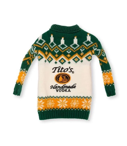 Bottle Sweater - 2025 Limited Edition Christmas Holiday Decoration for Liquor or Tree