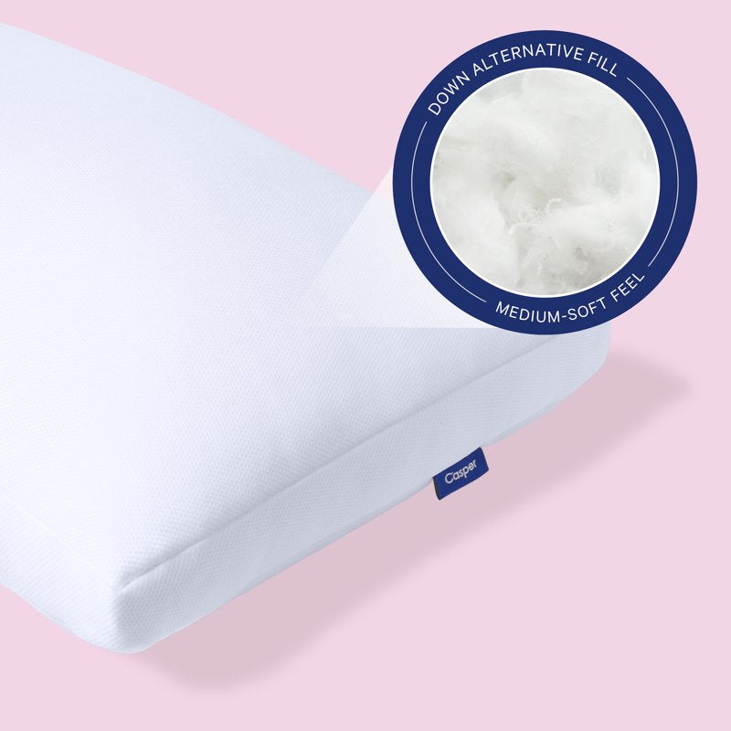 (4 Pack) Cooling Pillow for Sleep - Standard Size, Medium Profile, Fluffy & Supportive