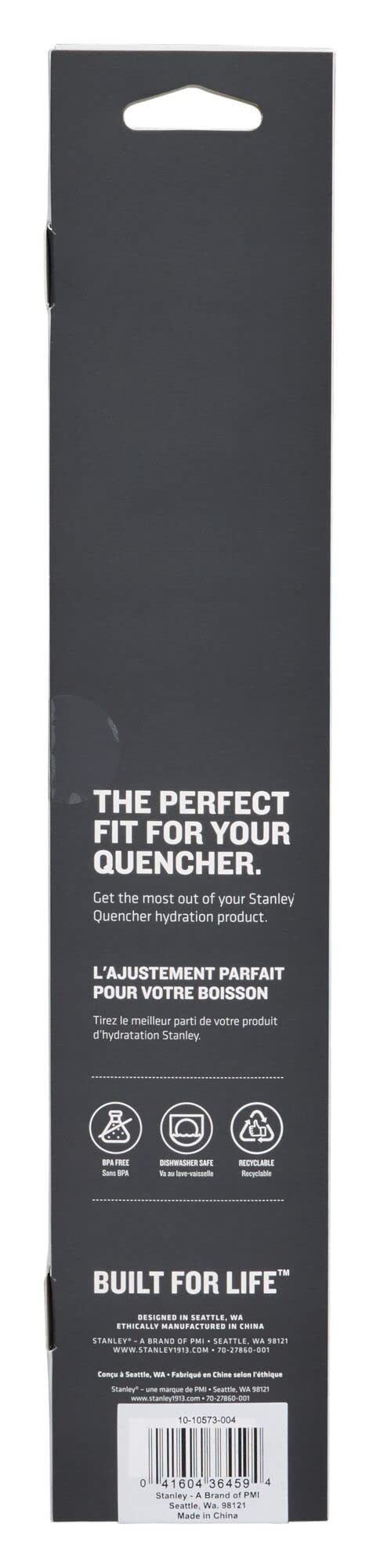 Stanley Quencher Tumbler Straws for 40 oz | Reusable Replacement Straws for Tumbler with Handle | Stainless Steel Drinking Cup Accessory | BPA-Free | No color