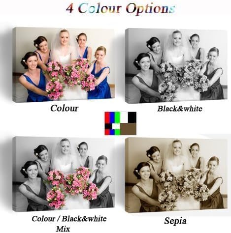 Your Image Canvas Art Print - Custom Photo to Canvas Wall Art | Framed for Bedroom, Office, Living Room (30"W x 40"H x 0.75"D)