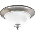 Progress Lighting 2-Light 15" Close-to-Ceiling, Trinity Collection, Indoor, P3476-09, Brushed Nickel