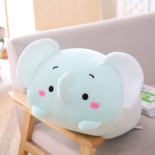 COSGOO Cute Plush Mini Elephant Stuffed Animal Cylindrical Elephant Plush Toys Gifts for Kids & Lovers Or Home Decor 8 Inch