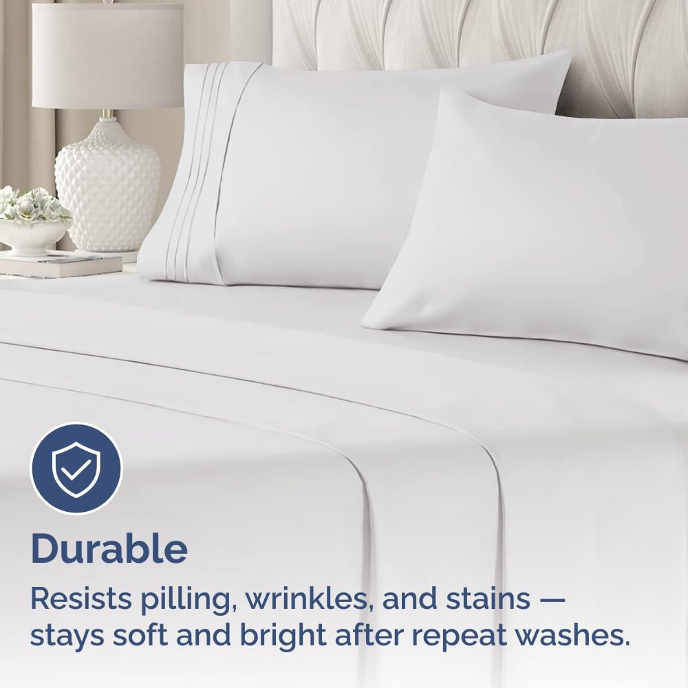 Regine Switzerland Queen Pillow Cases Set of 2 - Ultra Soft, Hotel Quality - Wrinkle Free, Fade Resistant - French Grey