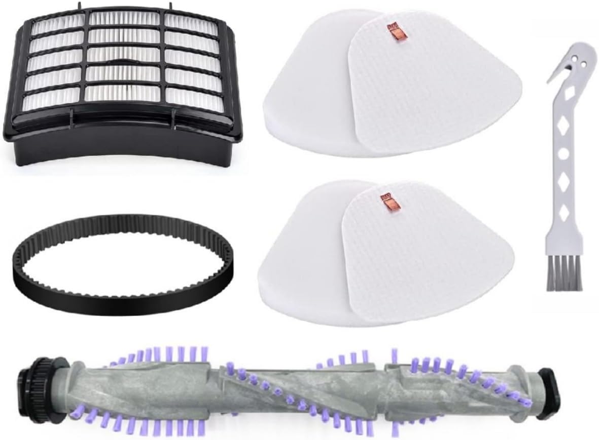 Sionlan Vacuum Cleaner Filter Replacement - Compatible with Shark Navigator NV350 Series | Includes Brush Roll & Belt