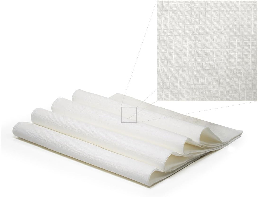 OCCASIONS Premium 3-Ply Wedding Party Dinner Paper Napkins - 240 Piece Pack, Square Fold