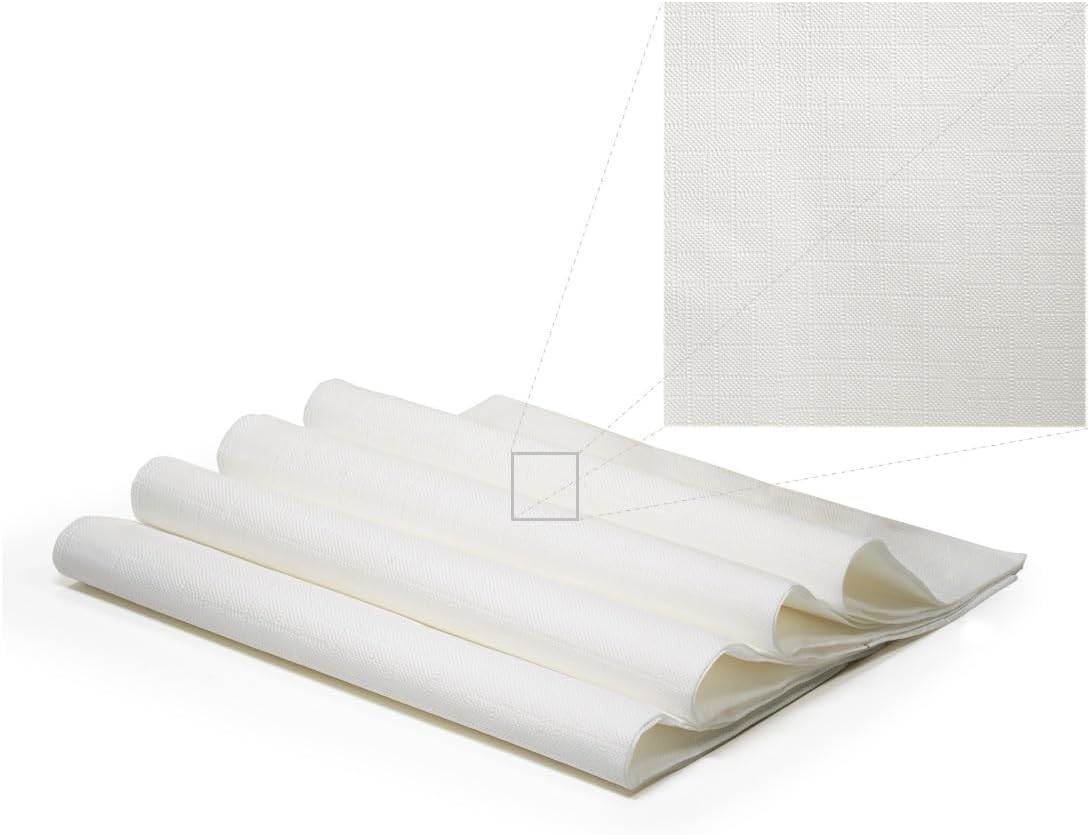 OCCASIONS Premium 3-Ply Wedding Party Dinner Paper Napkins - 240 Piece Pack, Square Fold