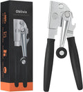 Skiennix Manual Can Opener - Ergonomic Heavy-Duty Design with Soft Handles for Easy Use