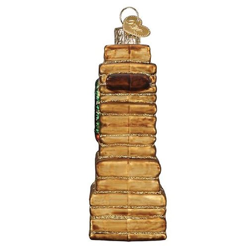 Old World Christmas Zion National Park Glass Blown Ornament for Christmas Tree, Handcrafted Holiday Decoration, Landmarks Collection