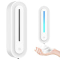 Automatic Soap Dispenser Wall Mount for Bathroom, 14.2oz Rechargeable Touchless Adjustable Auto Smart Foaming Hand Soap Dispenser for Bathroom,Kitchen,Office,Foam