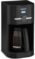 Cuisinart Classic 12-Cup Coffeemaker - Programmable Black Design for Fresh Brewed Coffee