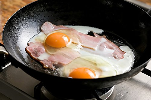 Riverlight J1220 Kyoku JAPAN Iron Frying Pan, 7.9 inches (20 cm), Iron Nitriding, IH Compatible, Rust Resistant, Made in Japan