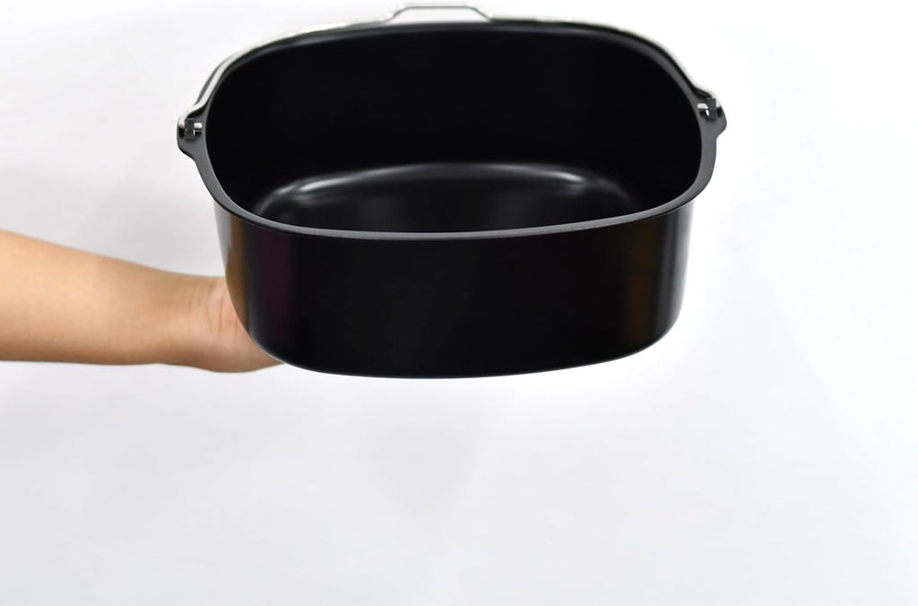 Skiennix 8-Inch Air Fryer Cake Pan - Non-Stick Deep Baking Pan with 6 Muffin Cups | Perfect for Instant Pot