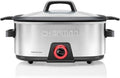 Chefman 6-Quart Slow Cooker - Electric Countertop Cooking with Removable Insert | Nonstick & Dishwasher-Safe