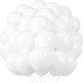 Voircoloria White Pearl Latex Balloons - 12 Inch, 66 Pack | Perfect for Weddings, Birthdays & Showers