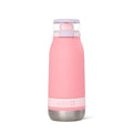 Ello Emma 14oz Vacuum Insulated Stainless Steel Kids Water Bottle with Straw and Built-in Carrying Handle and Leak-Proof Locking Lid for School Backpack, Lunchbox and Outdoor Sports, Sweetheart