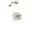 Pfister Pfirst Modern Tub & Shower Valve Only Trim (Valve Not Included), Includes Shower Arm, 1-Handle, Brushed Nickel Finish, R89060K