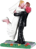 Lemax Village Collection - The Newlyweds Figurine | Charming Wedding Scene Decor