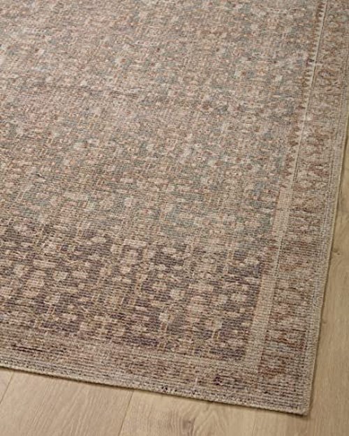 Loloi Angela Rose Aubrey Collection AUB-04 Sage/Bark 2'-6" x 12'-0", .19" Pile Height, Runner Rug