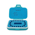 DENTIMICA Baby Keepsake Tooth Box PP Baby Milk Teeth Storage Holder Blue