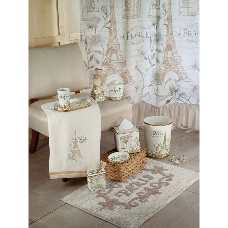 Paris Botanique Tray - Elegant Floral Design