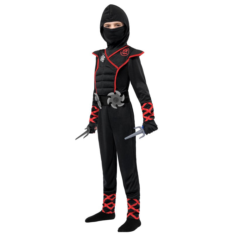 Kids Ninja Costume for Boys XXL - Halloween Fancy Dress Age 14-16