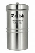 Raslok South Indian Coffee Maker | Convenient 5-6 Cup Coffee Maker | Decoction Maker Brewer Dripper,Stainless Steel Coffee Filter- 300ml