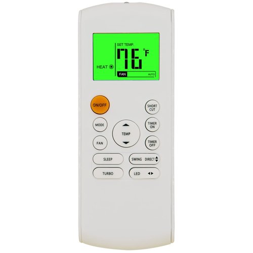 Replacement Remote Control for Midea MRCOOL FRIMEC Klimaire AC Air Conditioner RG57B1/BGE RG57B2/BGE RG57B/BGE RG57/BGE RG57A/BGE RG57A6/BGEF RG57A7/BGEF RG57A6/BGEFU1 RG57E1/BGEU1 (with Holder)