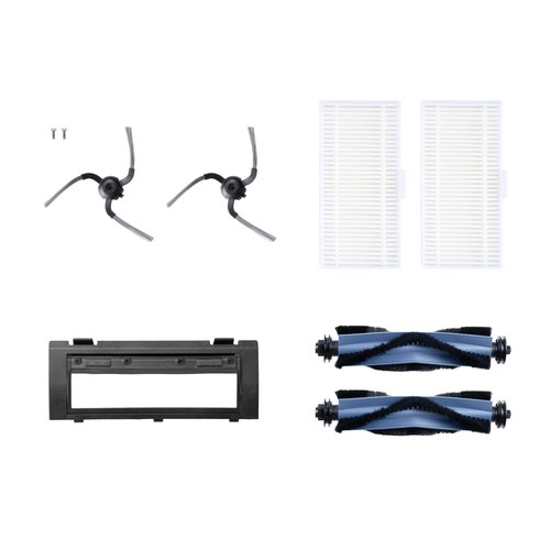 eufy RoboVac Replacement Accessories Kit (2 Side Brushes + 2 Filter Sets + Rolling Brush + Brush Guard) Compatible Self-Empty C10.