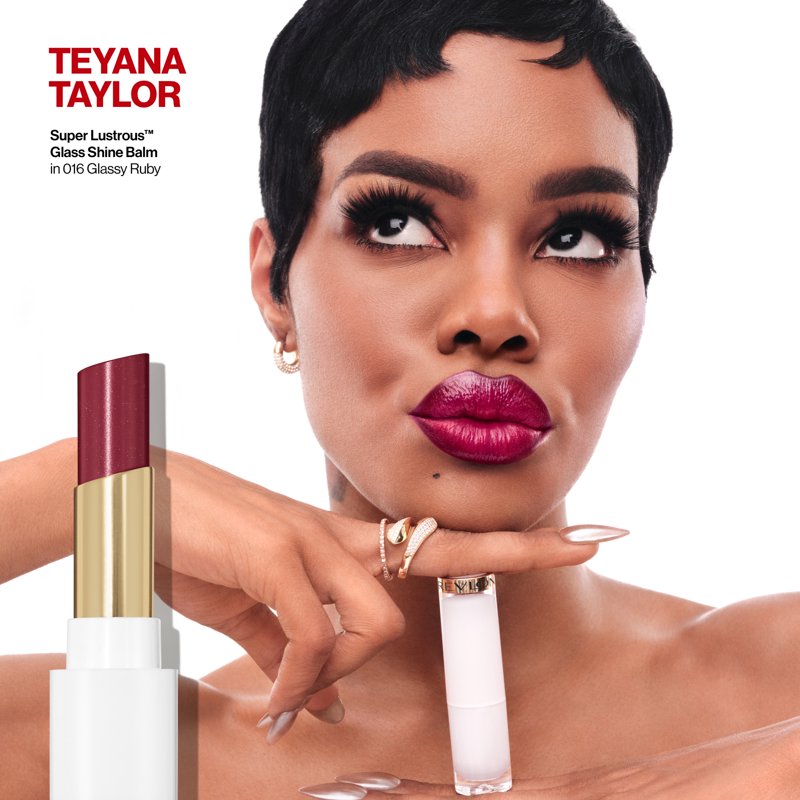 Glass Shine Tinted Lip Balm - Moisturizing Sheer Color Lip Treatment