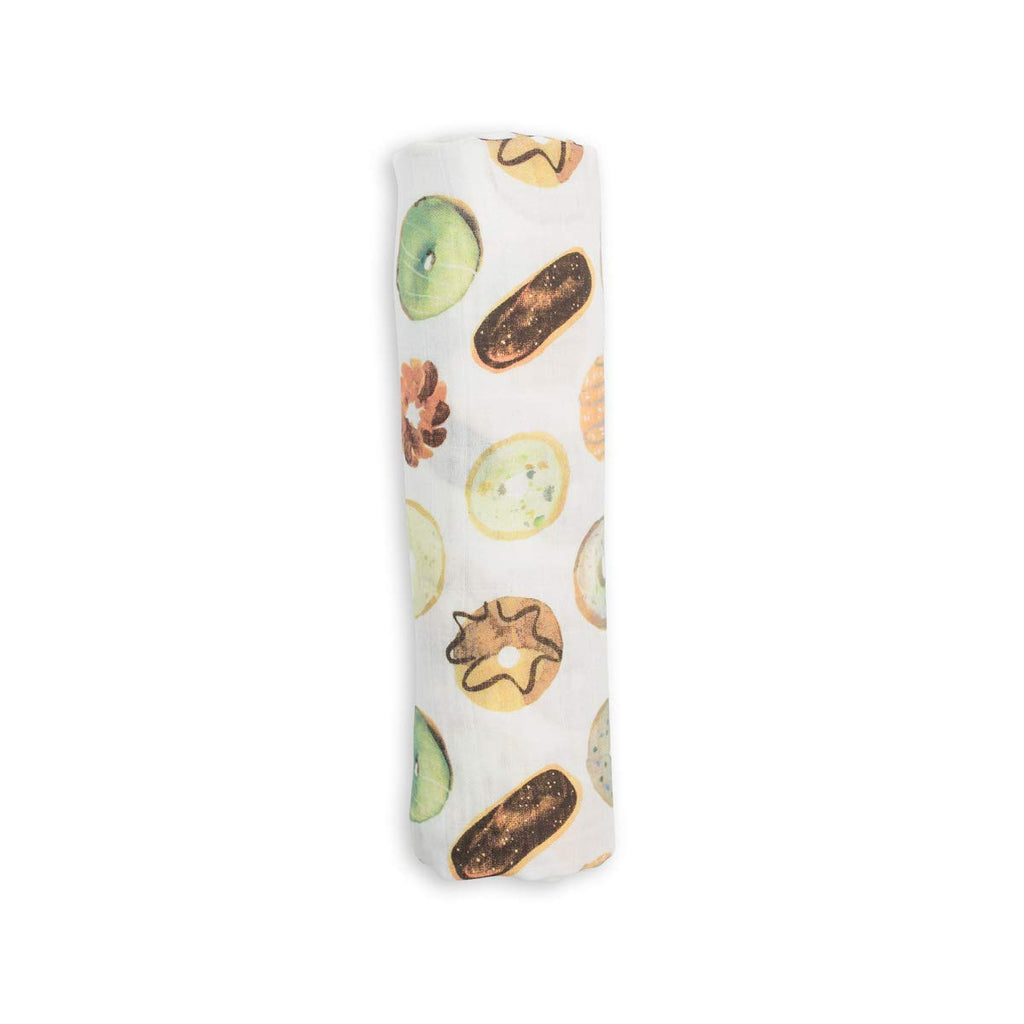 Lulujo Baby Swaddle Blanket| Unisex Softest Bamboo Viscose Muslin Swaddle Blanket| Neutral Receiving Blanket for Girls & Boys 47in x 47in Hummingbird