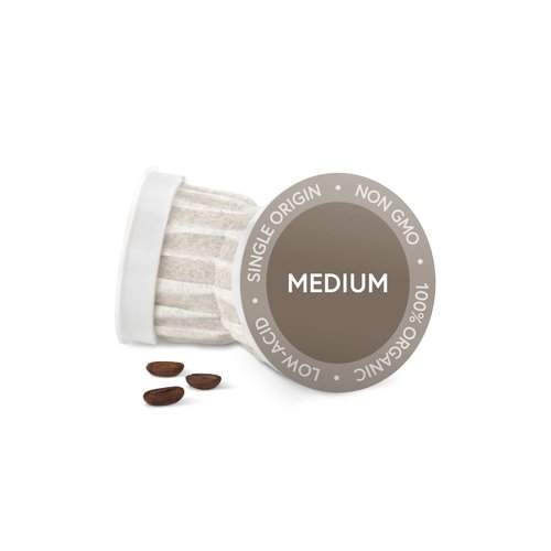 Fabula Coffee Pods Medium and Dark Roast Bundle - 48 Count, Compatible with Keurig & Keurig 2 Machines