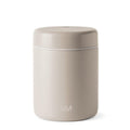 Simple Modern Delta Coffee Canister | Airtight Vacuum Seal with Auto-Reseal Technology | Ceramic Lined Stainless Steel Container for Coffee Grounds, Beans, Tea | 1.1L, Almond Birch Mix