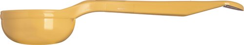 Carlisle FoodService Products Measure Miser Solid Measuring Spoon with Short Handle, 1 Ounce, Yellow (Pack of 12)