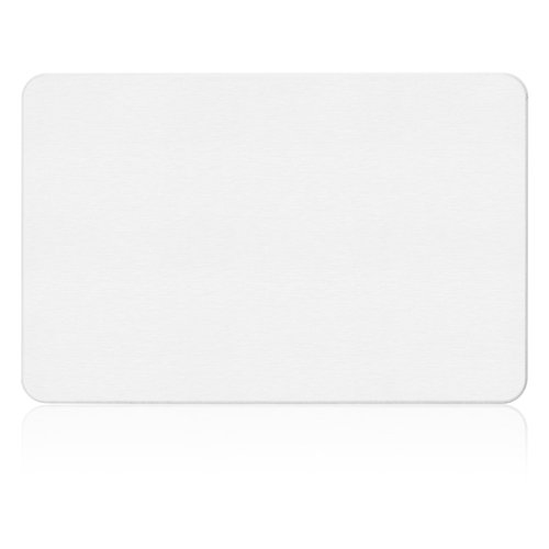 Yinoos Diatomite Stone Bath Mat, Premium Non-Slip Natural Diatomaceous Earth Bathtub Quick Drying Mats for Bathroom Floor (23.6" x 15.4" White)