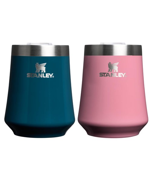 STANLEY Reserve Wine Tumbler Gift Set | 11 oz 2-Pack Stainless Steel Travel Mug For Wine, Cocktails, Soda | Keeps Drinks Cold for Hours | BPA-Free | Ponderosa Gloss & Port Gloss