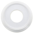 ZZHXSM Ceiling Medallion Background Decoration Round Ceiling Lighting Medallion White Ceiling Decorative Base for Lighting Fixture and Ceiling Fan