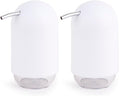 Umbra 023273-660 Touch Collection, 2 ¾ Dia. x 5 ½ inches, White (Pack of 2)