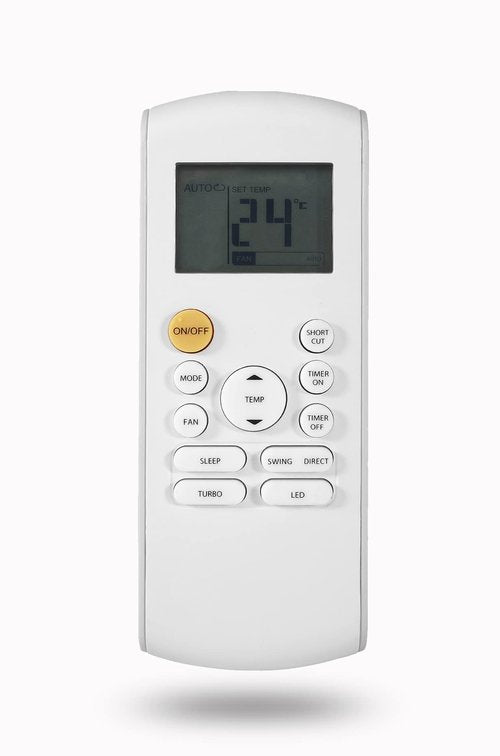 Replacement Remote Control for Midea MRCOOL FRIMEC Klimaire AC Air Conditioner R57B1/BGE RG52A2/BGEFU1 RG57/BGE RG57A/BGE RG57A1(B)/BGE RG57B/BGE RG57B/BGEFU1