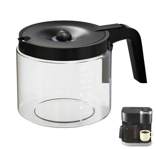12 Cups Coffee Pot Replacement ONLY Compatible for KEURIG K-DUO 12 Cups Coffee Machine 5100 Model (Not compatible with All Any Other coffee makers)