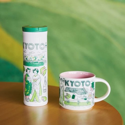 Starbucks JAPAN Kyoto Been There Series Across the Globe Collection Coffee Mug 14 Ounce