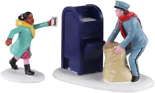Lemax - Just In Time Christmas Village Figurine | Winter Scene Decor | 02944