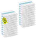Shark VACMOP Disposable Hard Floor Mop Pad Refills - 20 Pack for Pro VM252, VM251, VM250, VM200