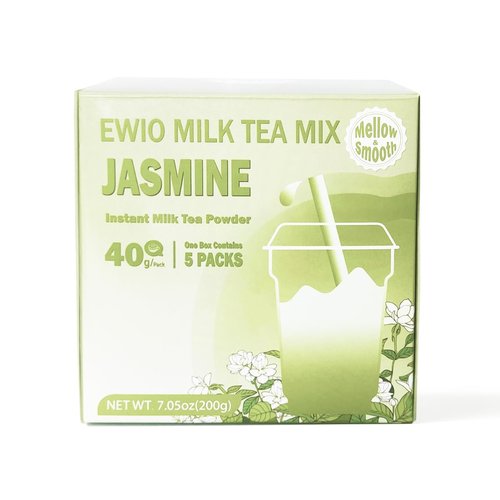 Milk Tea Mix Jasmine Flavor Instant Milk Tea Powder 40g x5 Packs
