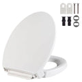 Toilet Seat Compatible with TOTO Transitional SoftClose SS114#01 Elongated Soft Close SEAT for SS237 247 SS224 SS117 SS204 SS154 SS214 Toilet Seat Replacement Parts